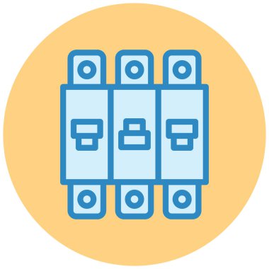 Arşiv. Web simgesi basit illüstrasyon