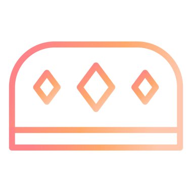 Şapka. Web simgesi basit illüstrasyon 