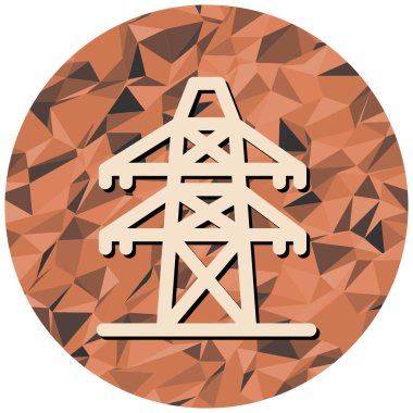 Güç pilonunun vektör illüstrasyonu