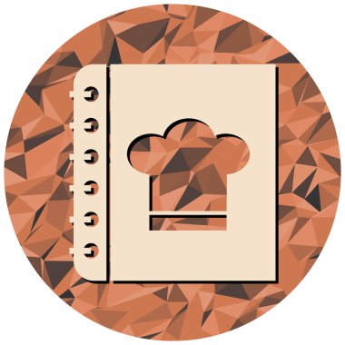 Şef şapka ikonu. vektör illüstrasyonu