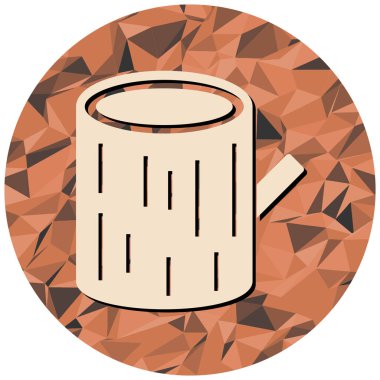 Kahve fincanı ikonu. Beyaz arkaplanda izole edilmiş web tasarımı için sıcak içecek vektör simgelerinin izometriği