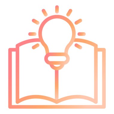  Öğreniyorum. Web simgesi basit tasarım