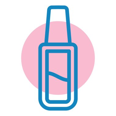 Tırnak cilası. Basit resimleme