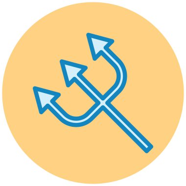 Çatal. Web simgesi basit illüstrasyon