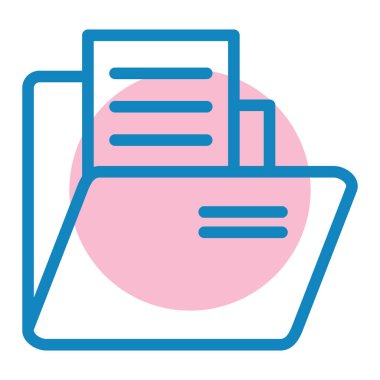 dosya belgesi. Basit resimleme