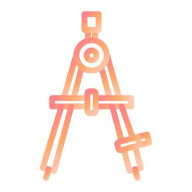 Pusula. Web simgesi vektör illüstrasyonu 