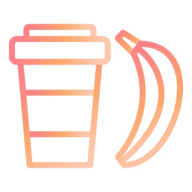 Protein, modern simge vektör illüstrasyonunu salladı 