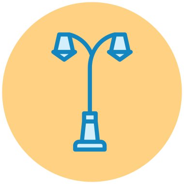 Lamba. Web simgesi basit illüstrasyon