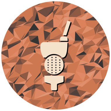 Modern b 'nin vektör illüstrasyonu eksik simgesi