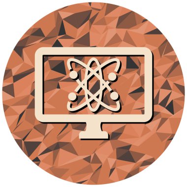 seo modern simgesinin vektör illüstrasyonu