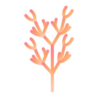 Dill modern simge vektör illüstrasyonu