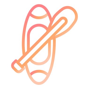 Kürek çek. Web simgesi basit illüstrasyon 