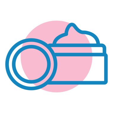 Vektör illüstrasyonu, simge ögesi arkaplanı