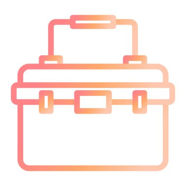 Buz Kutusu modern simge vektör illüstrasyonu