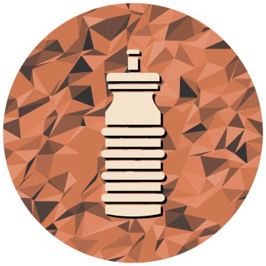 Askeri bıçak ikonu. vektör illüstrasyonu