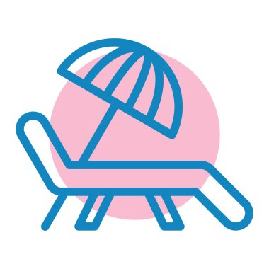 Plaj sandalyesi. Basit tasarım