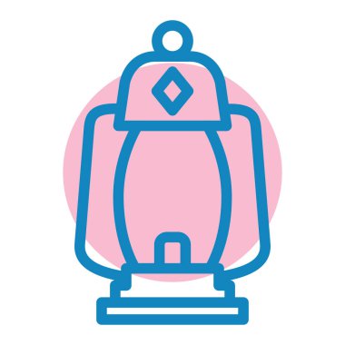 Fener. Web simgesi basit illüstrasyon