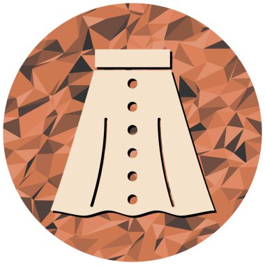 Güzel bir kadın şapkası ikonu. vektör illüstrasyonu