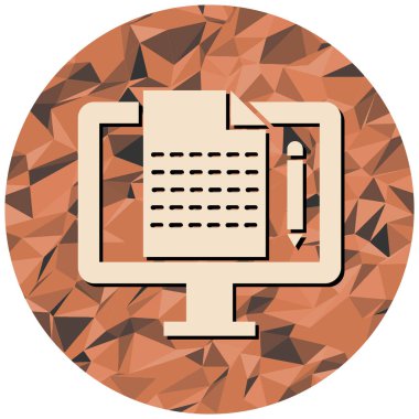 seo modern simgesinin vektör illüstrasyonu