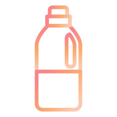 Deterjan. Web simgesi basit illüstrasyon