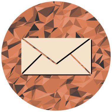 posta simgesi, vektör illüstrasyonu