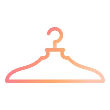 askı simgesi vektör illüstrasyonu