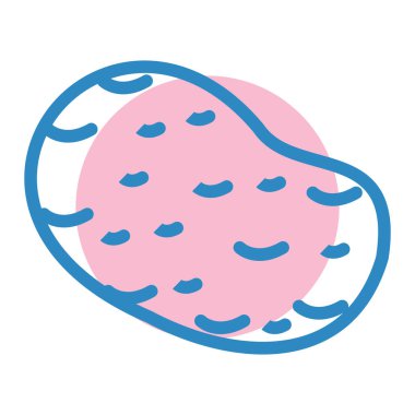 Gezegen. Web simgesi basit illüstrasyon