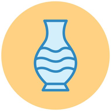 Vazo. Web simgesi basit tasarım