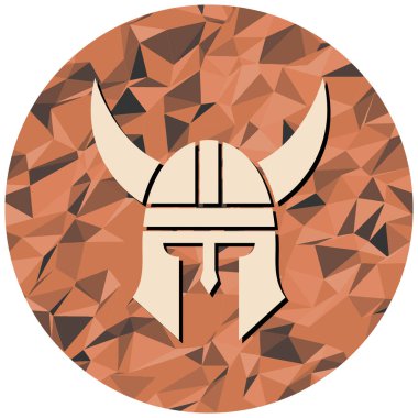 Bir kafatasının vektör çizimi