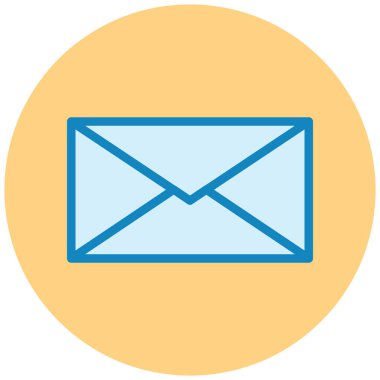 E- posta simgesi vektör illüstrasyonu