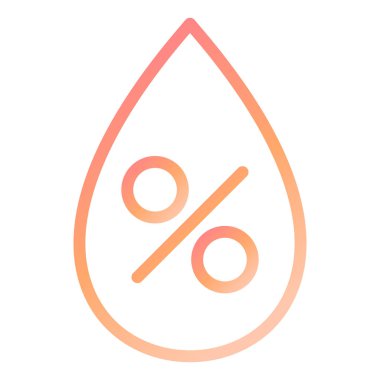 su damlası simgesi, vektör illüstrasyonu