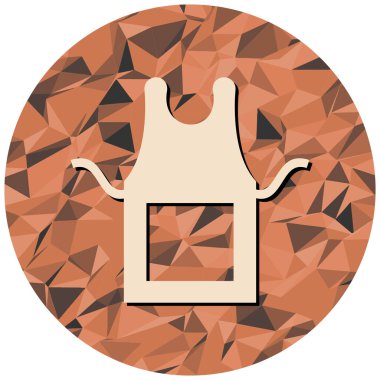 Bir ev simgesinin vektör illüstrasyonu