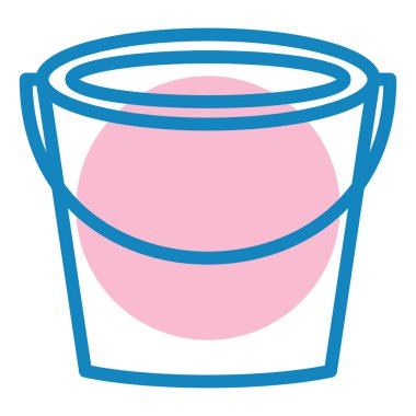 Kova. Web simgesi basit tasarım