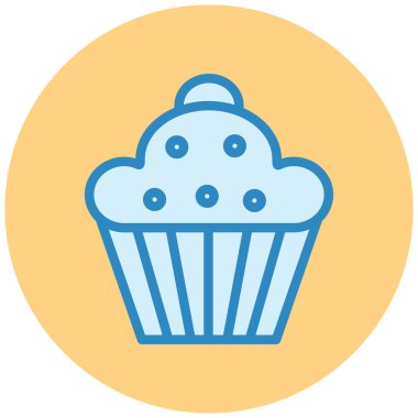 Tatlım. Web simgesi basit illüstrasyon