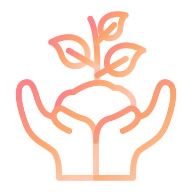 Santrali kurtar. Web simgesi basit illüstrasyon