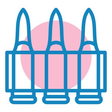 kurşun simgesi, vektör illüstrasyonu