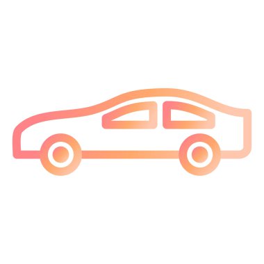 araba modern simge vektör illüstrasyonu 