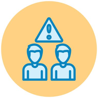 kullanıcı. Web simgesi basit illüstrasyon