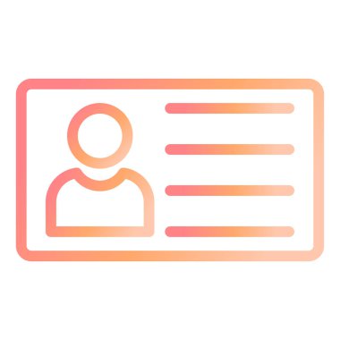 Kimlik kartı simgesi