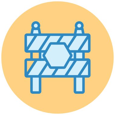 İnşaat. Web simgesi basit illüstrasyon