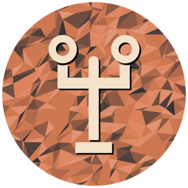 Bir dini simgenin vektör illüstrasyonu