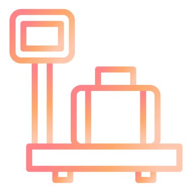 Modern simge vektör resimlemesini ölçeklendir 