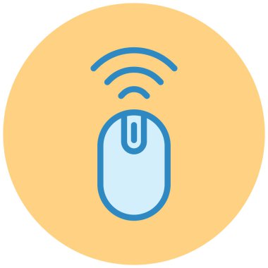 Fare. Web simgesi basit illüstrasyon