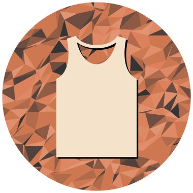 Tişört tasarımının vektör çizimi