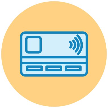 Kredi kartıyla. Web simgesi