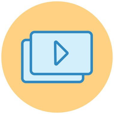 Video oynatıcı. Basit resimleme