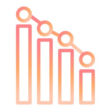İş büyütme ikonu. Basit resimleme