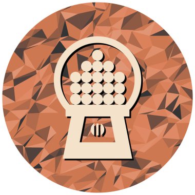 Basit vektör illüstrasyonu, web simgesi 