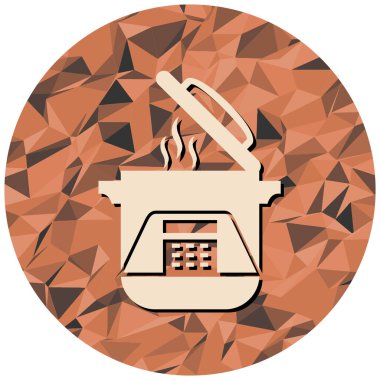 Modern simgenin vektör illüstrasyonu