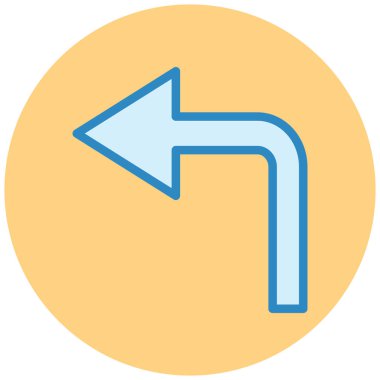 Ok. Web simgesi basit illüstrasyon